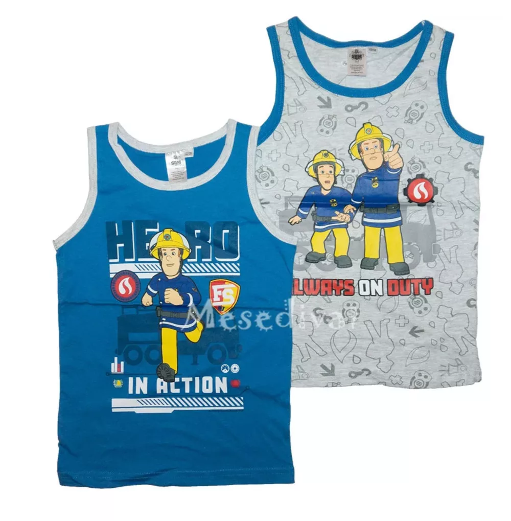 Chlapčenské tielko SAM POŽIARNIK 2pack